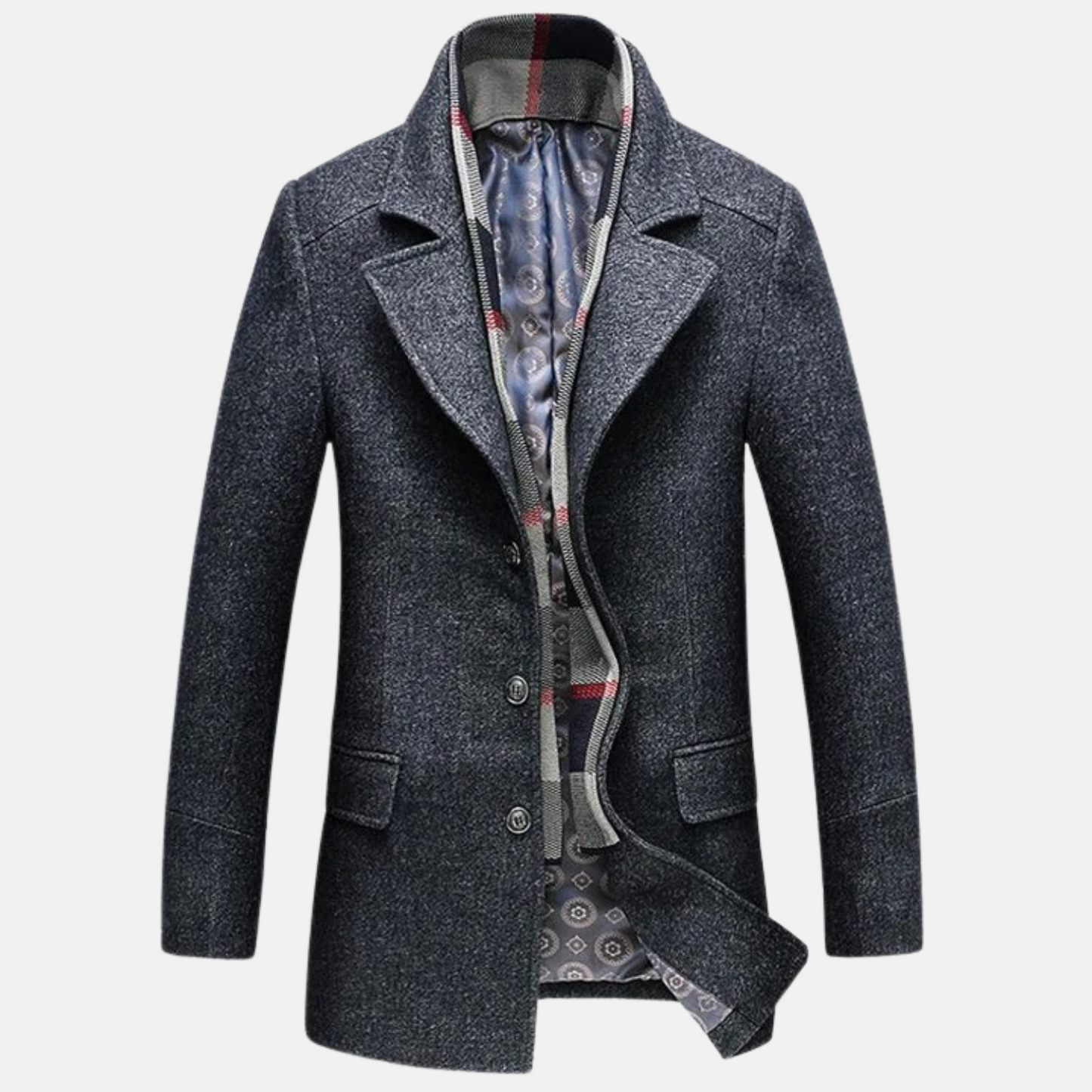 Mistrève | Manteau Royal en Laine – Élégance et Protection Intemporelles