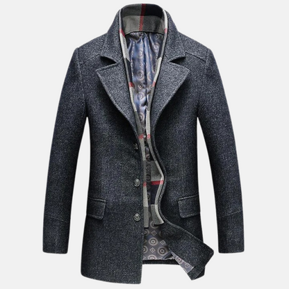 Mistrève | Manteau Royal en Laine – Élégance et Protection Intemporelles