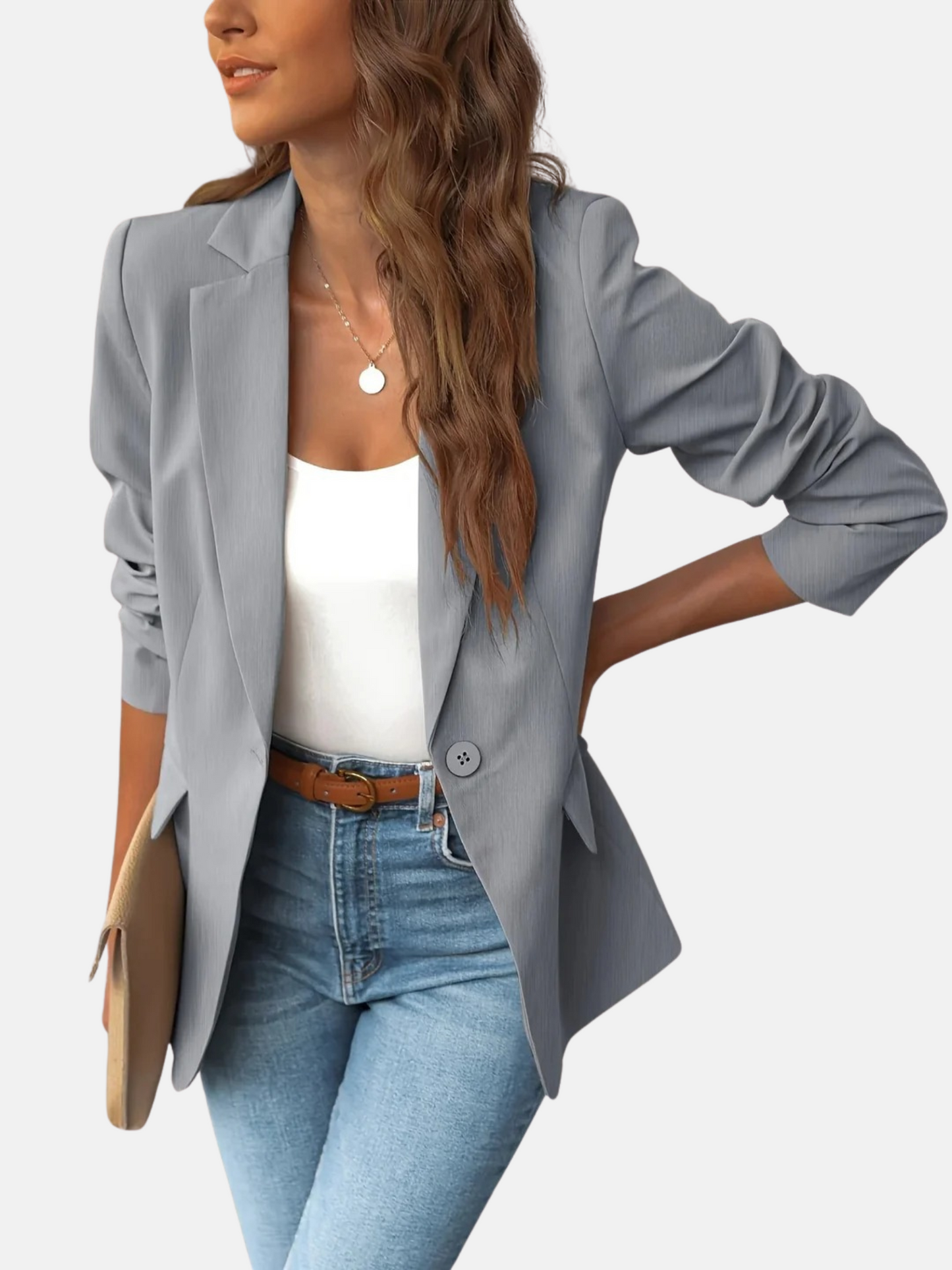 Mistrève | Blazer Femme – Coupe Structurée & Élégance Intemporelle