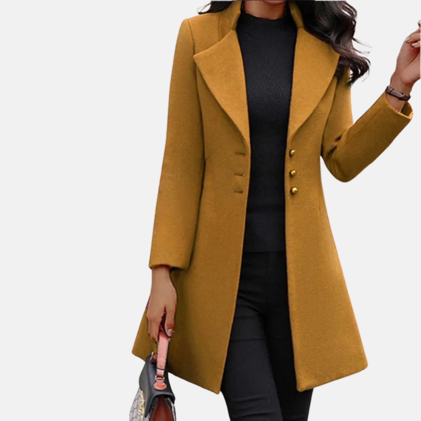 Mistrève | Manteau Prestige Femme en Laine  – Élégance Luxueuse & Chaleur Intemporelle