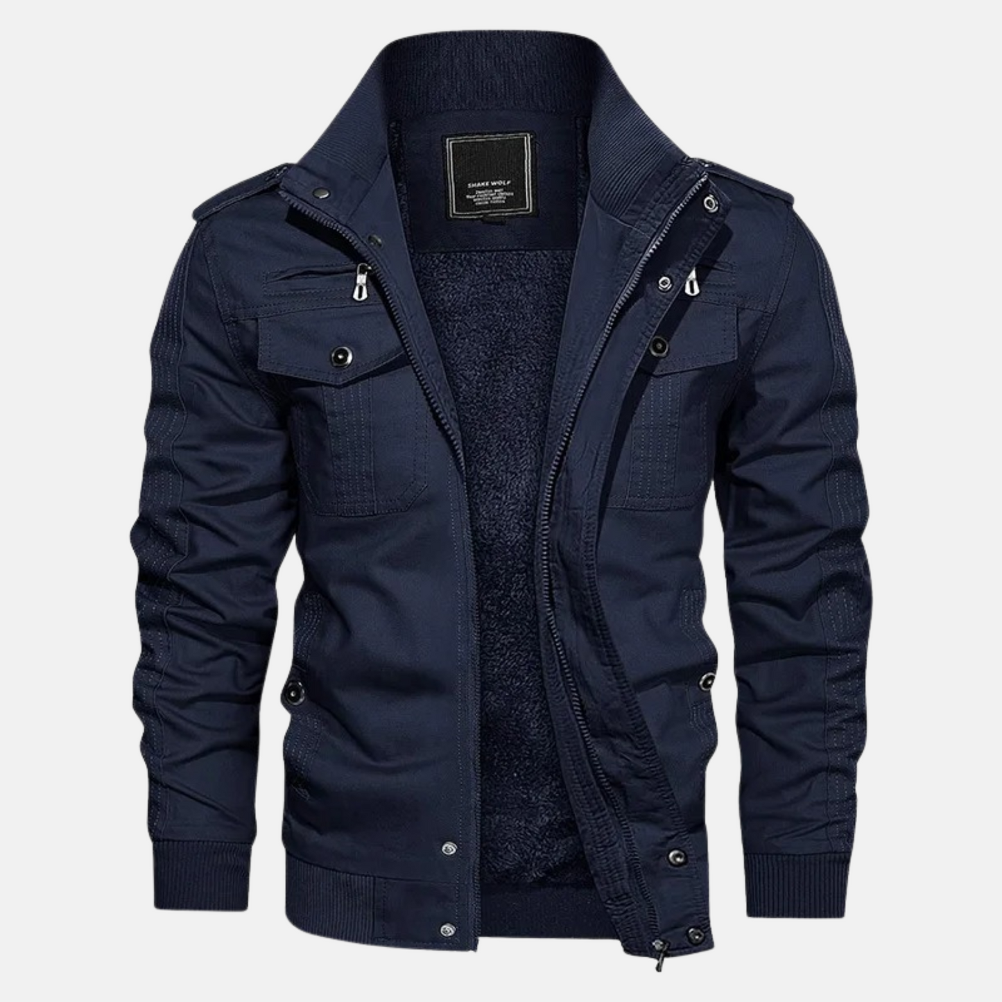 Mistrève | Veste Homme en Polaire & Coupe-Vent – Chaleur Intense & Style Fonctionnel