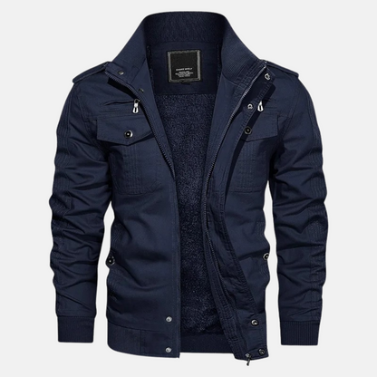 Mistrève | Veste Homme en Polaire & Coupe-Vent – Chaleur Intense & Style Fonctionnel
