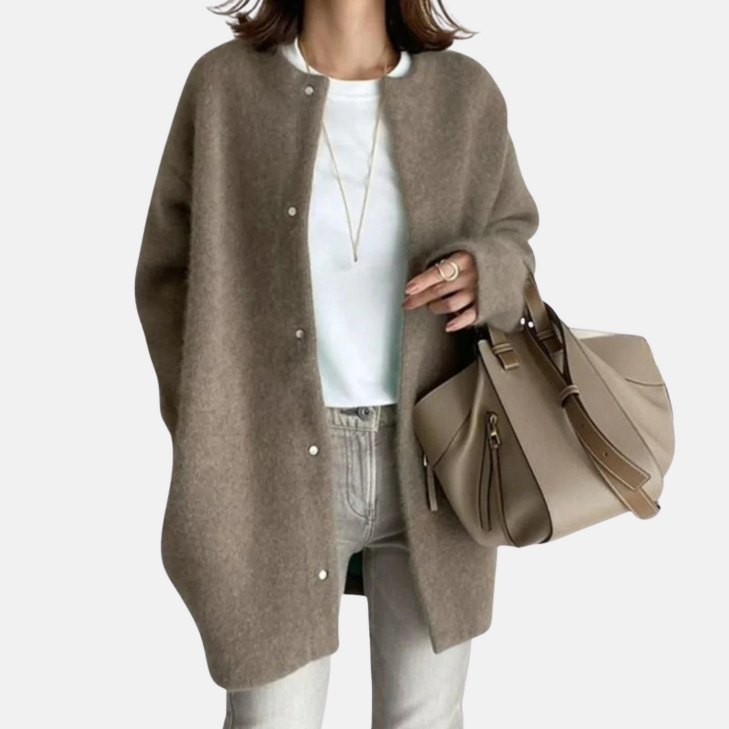 Mistrève | Gilet Long en Laine – Chaleur Élégante et Polyvalente