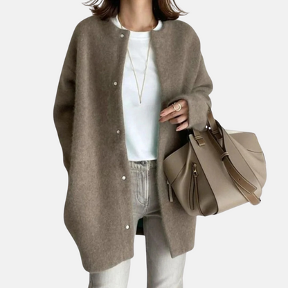 Mistrève | Gilet Long en Laine – Chaleur Élégante et Polyvalente