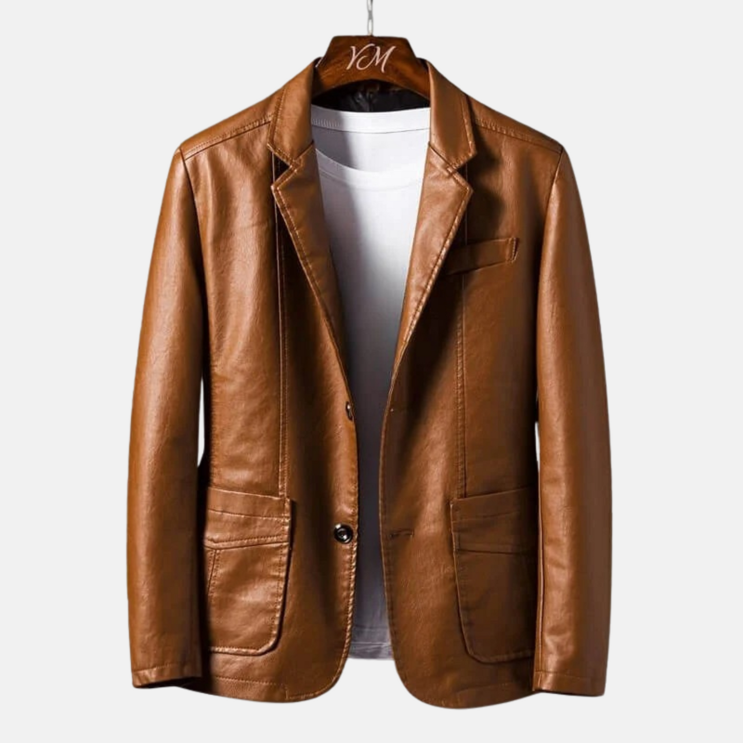 Mistrève | Veste Homme en Cuir – Élégance Classique et Style Intemporel