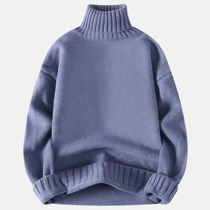 Mistrève | Pull Col Roulé Homme – Élégance Minimaliste et Chaleur Moderne