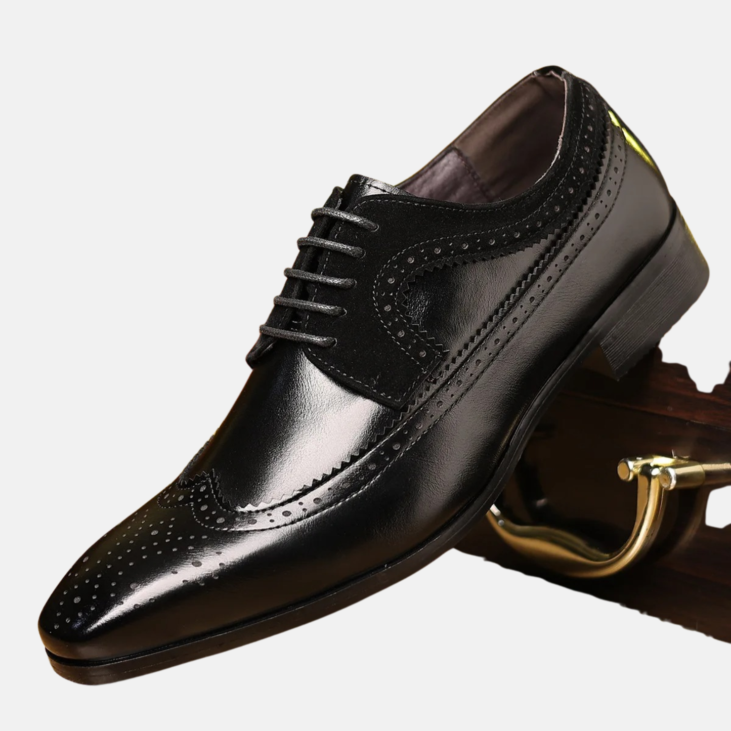 Mistrève | Chaussures Richelieu Homme – Cuir Style Britannique et Élégance Moderne