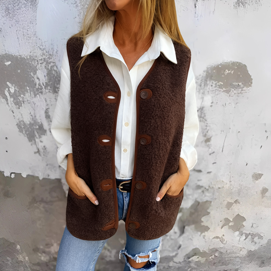 Ebba - Gilet Doux d'Automne