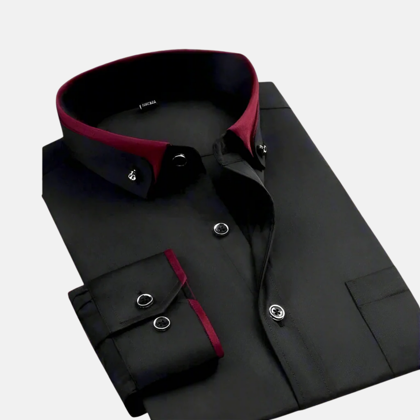 Mistrève | Chemise Classique Homme à Manches Longues – Élégance Intemporelle & Confort Polyvalent