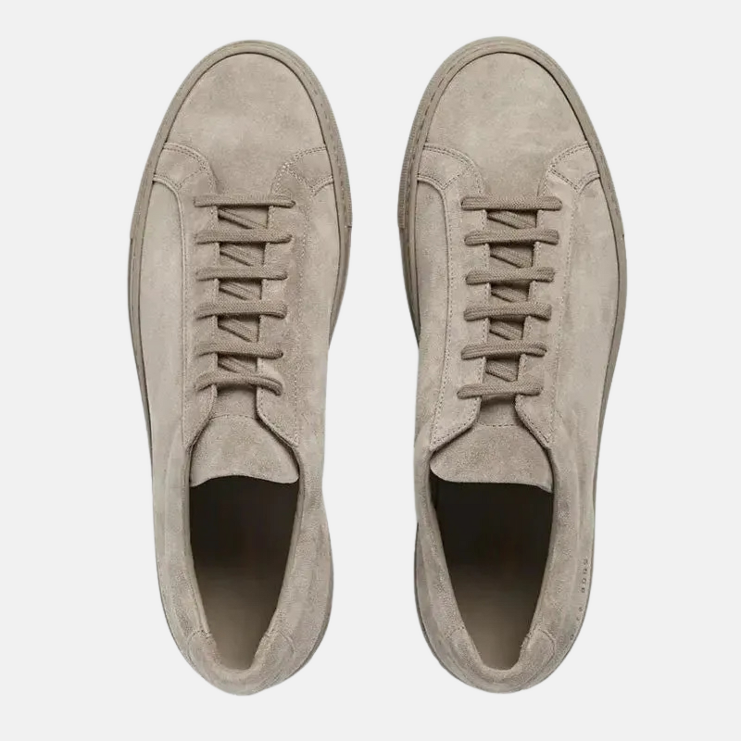 Mistrève | Baskets Homme Suède Gris Clair – Élégance Décontractée & Confort Quotidien