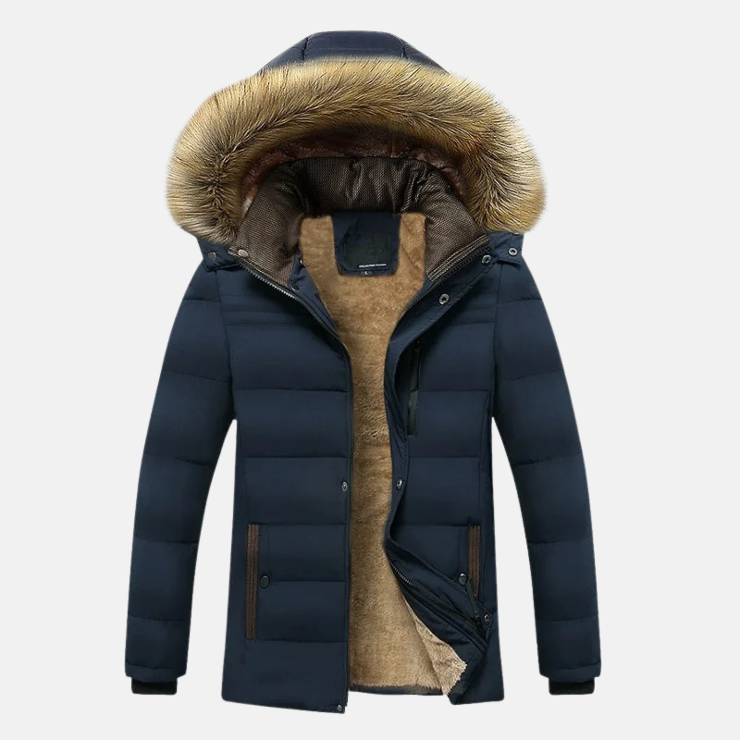 Mistrève | Veste Homme Hiver à Capuche Amovible – Style Outdoor & Protection Thermique