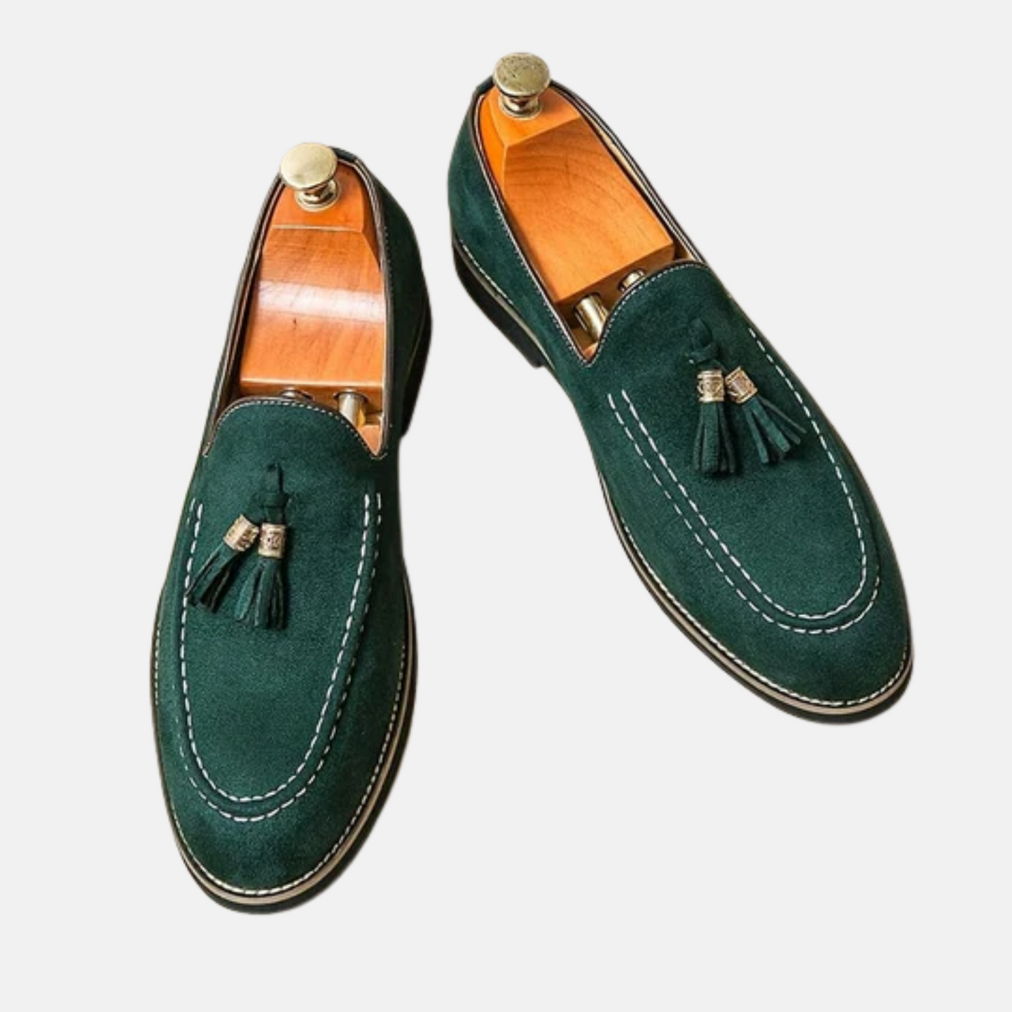 Mistrève | Mocassins en Daim à Pampilles pour Homme