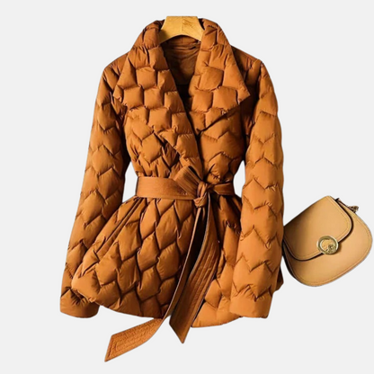 Mistrève | Manteau Femme Matelassé en Duvet – Élégance Chic & Chaleur Légère