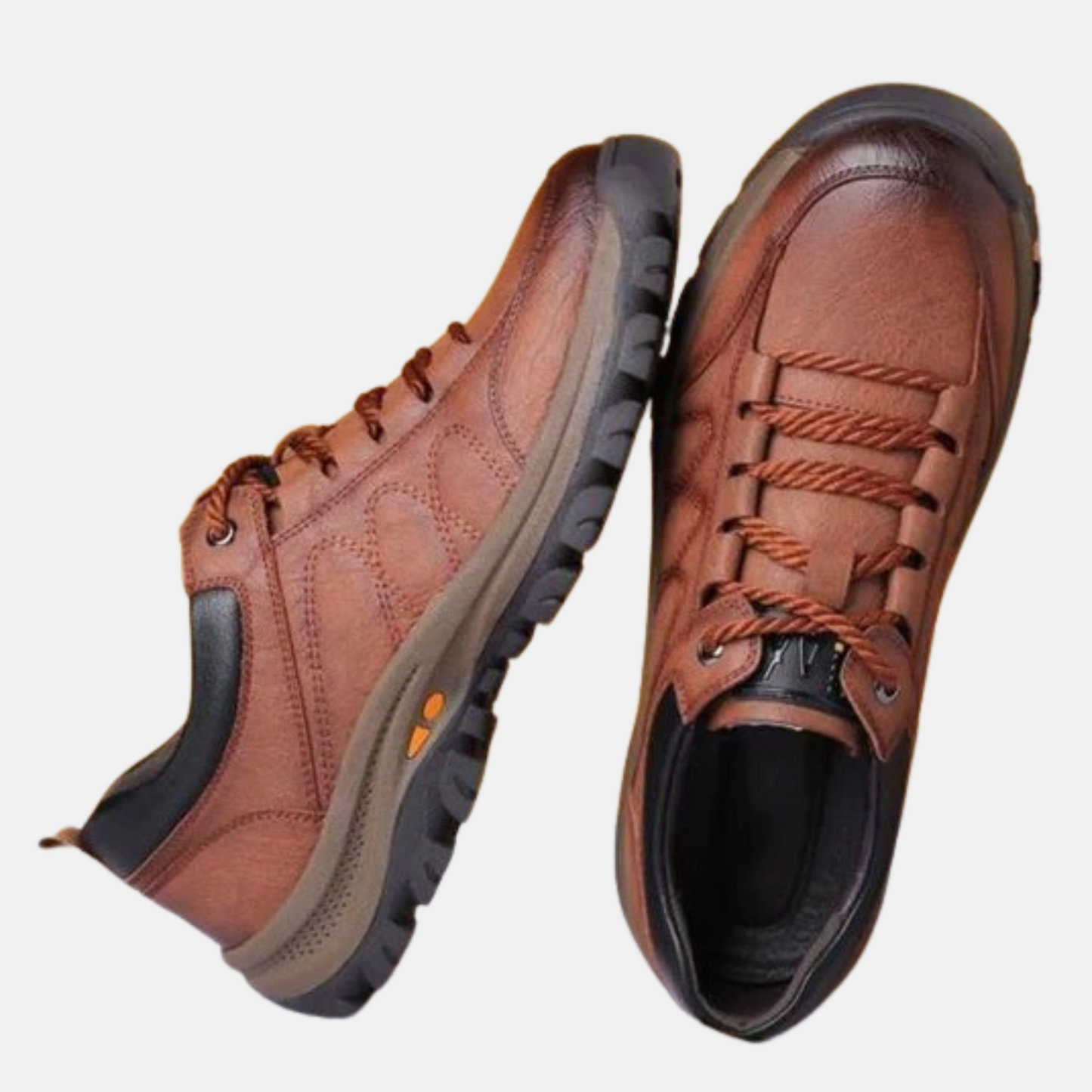 Mistrève | Men’s Orthopedic Leather Shoes – Therapeutic Comfort and Rugged Elegance
