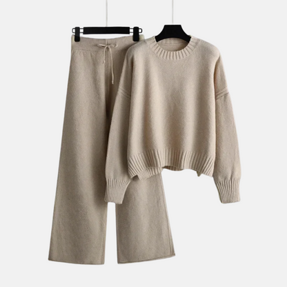 Mistrève | Ensemble 2 Pièces en Maille pour Femme – Confort  & Élégance Décontractée