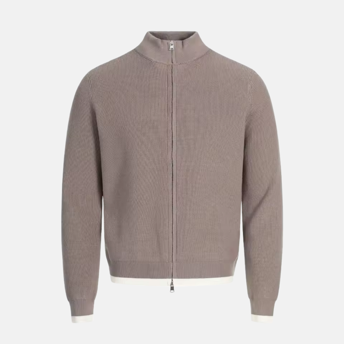 Mistrève | Pull Zippé Homme  – Élégance Décontractée Automnale