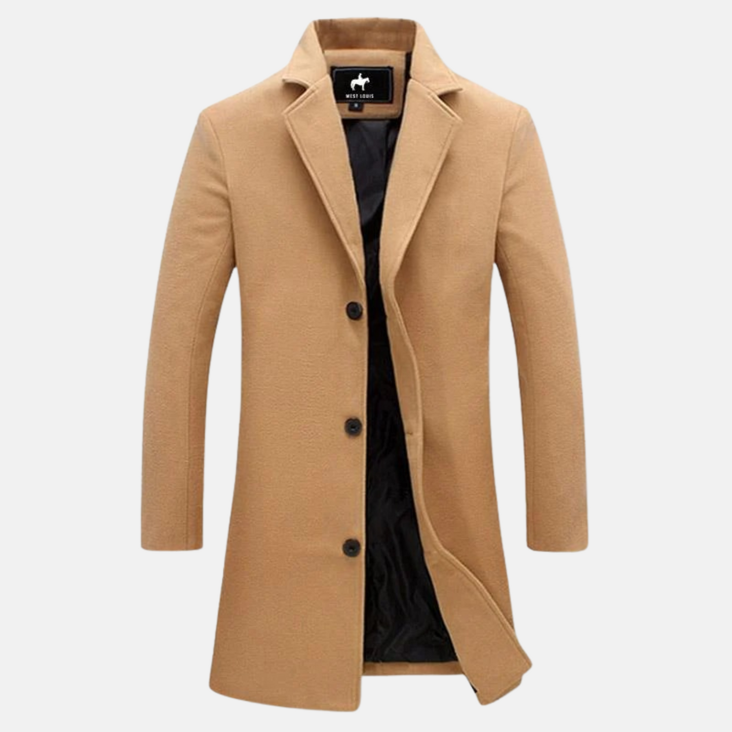 Mistrève | Manteau Long Business Homme – Élégance Coupe-Vent et Chaleur Saisonnière