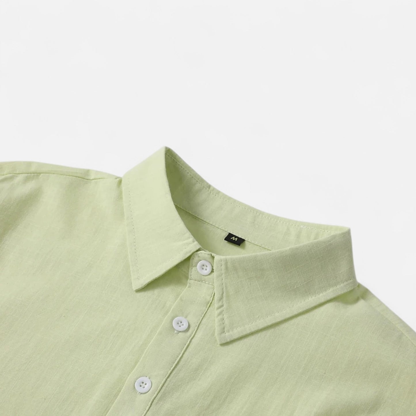 Mistrève | Chemise Classique en Lin pour Homme – Élégance Authentique, Raffinement Intemporel