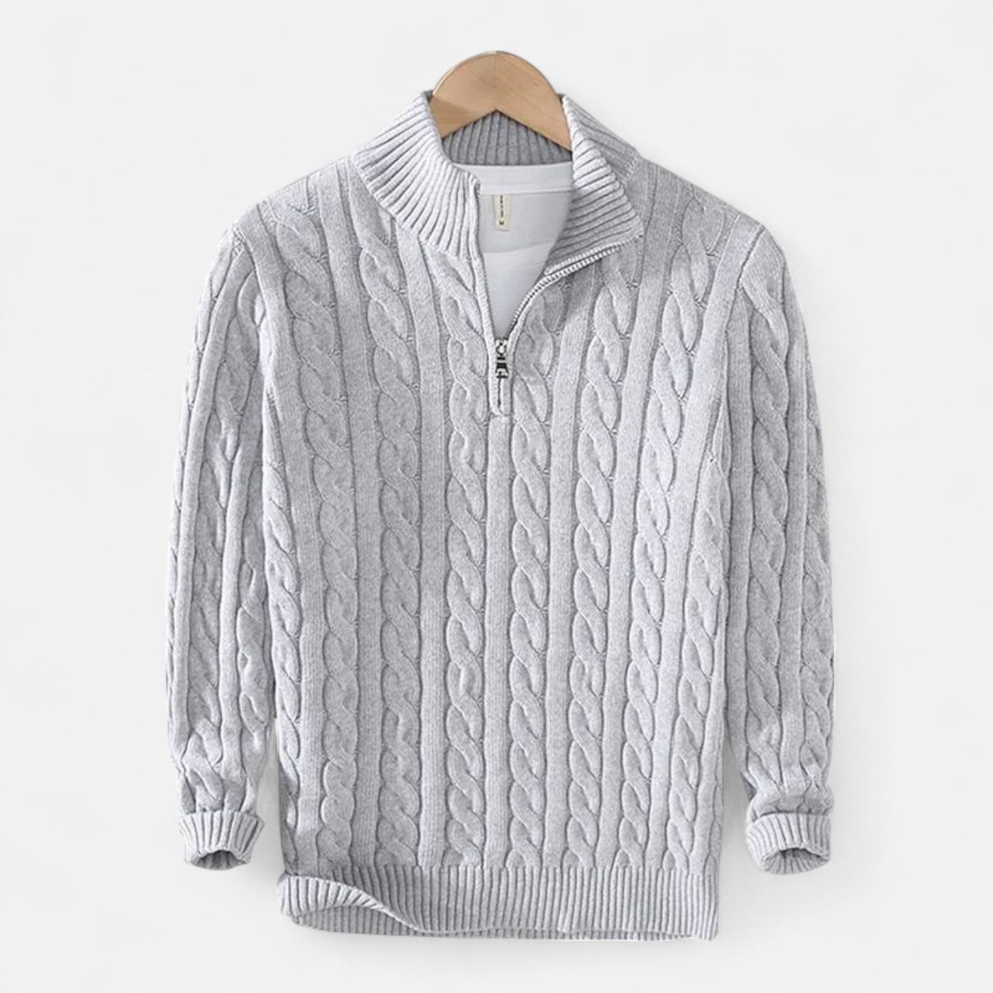 Mistrève | Pull Homme 100 % Coton – Confort Pur et Élégance Naturelle