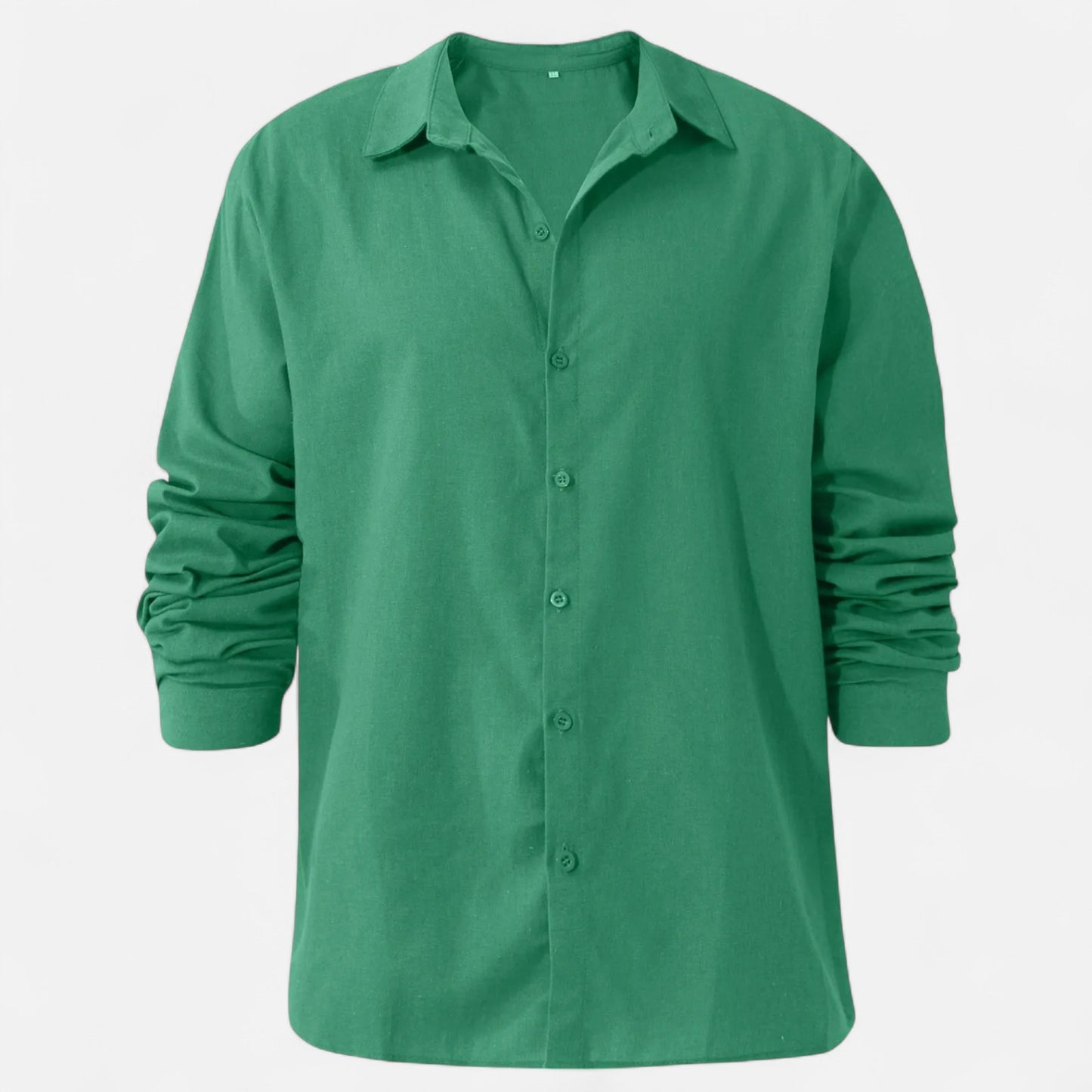 Mistrève | Chemise Décontractée en Lin pour Homme – Élégance Naturelle, Confort Estival