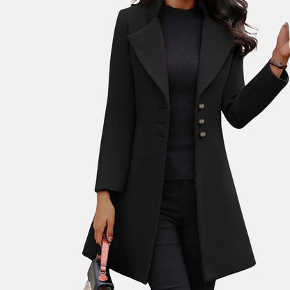 Mistrève | Manteau Prestige Femme en Laine  – Élégance Luxueuse & Chaleur Intemporelle