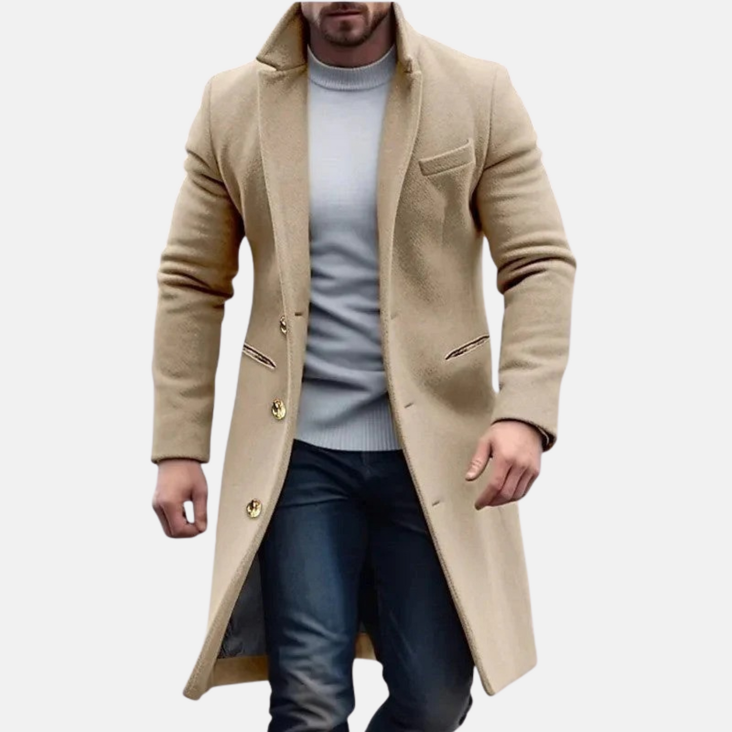 Mistrève | Manteau Homme Chaud de Luxe – Confort Raffiné et Élégance Hivernale