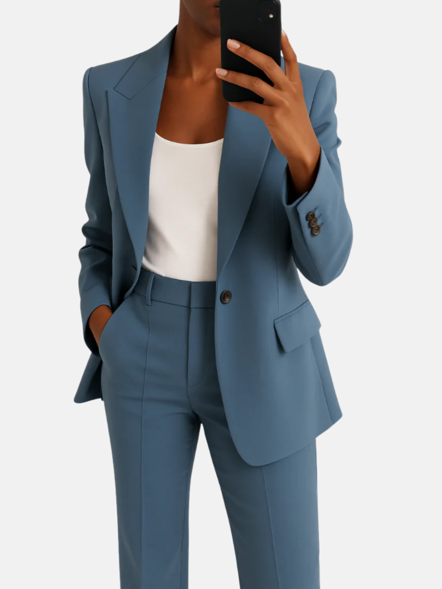 Mistrève | Tailleur Pantalon Femme 2 Pièces – Élégance Moderne & Silhouette Affinée