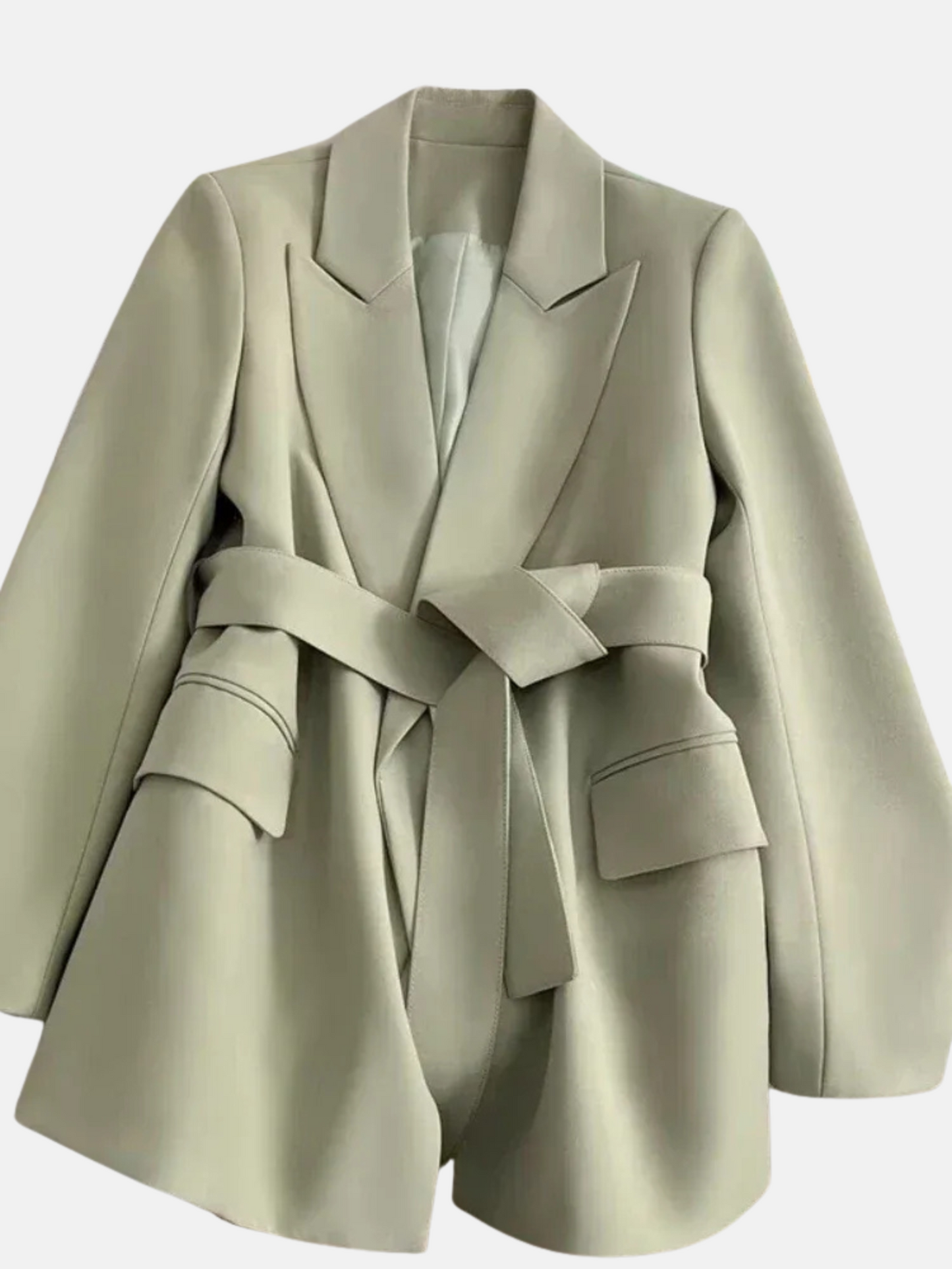 Mistrève | Blazer Élégant Femme avec Ceinture – Modernité & Élégance Assurée