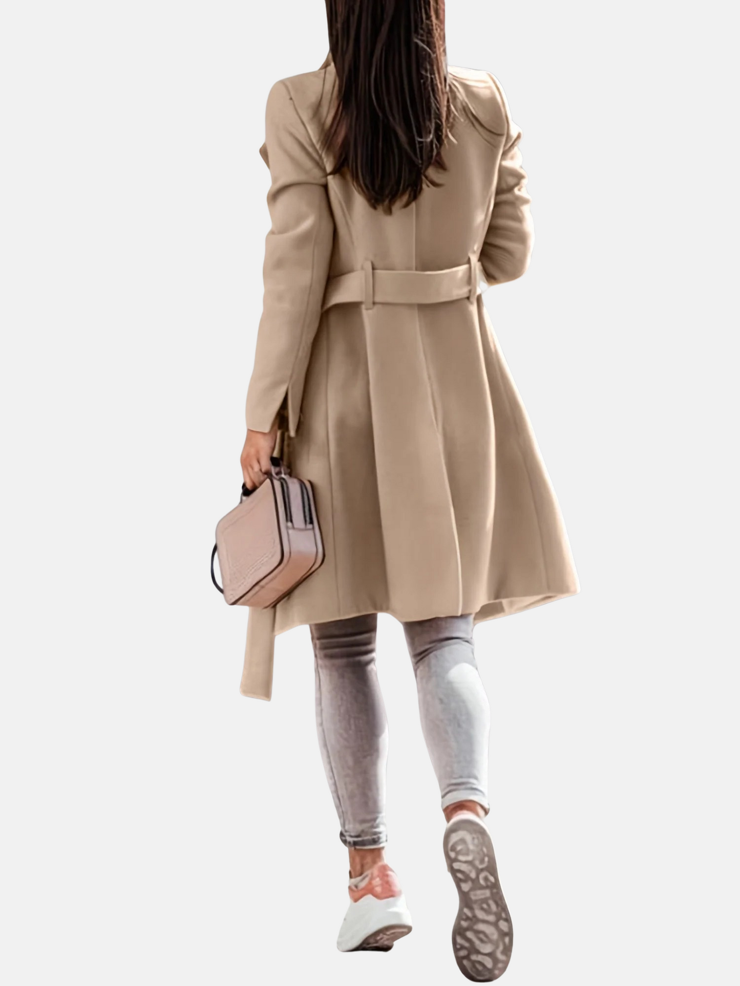 Mistrève | Trench Coat Femme Double-Boutonnage Classique – Élégance Intemporelle pour l’Automne/Hiver