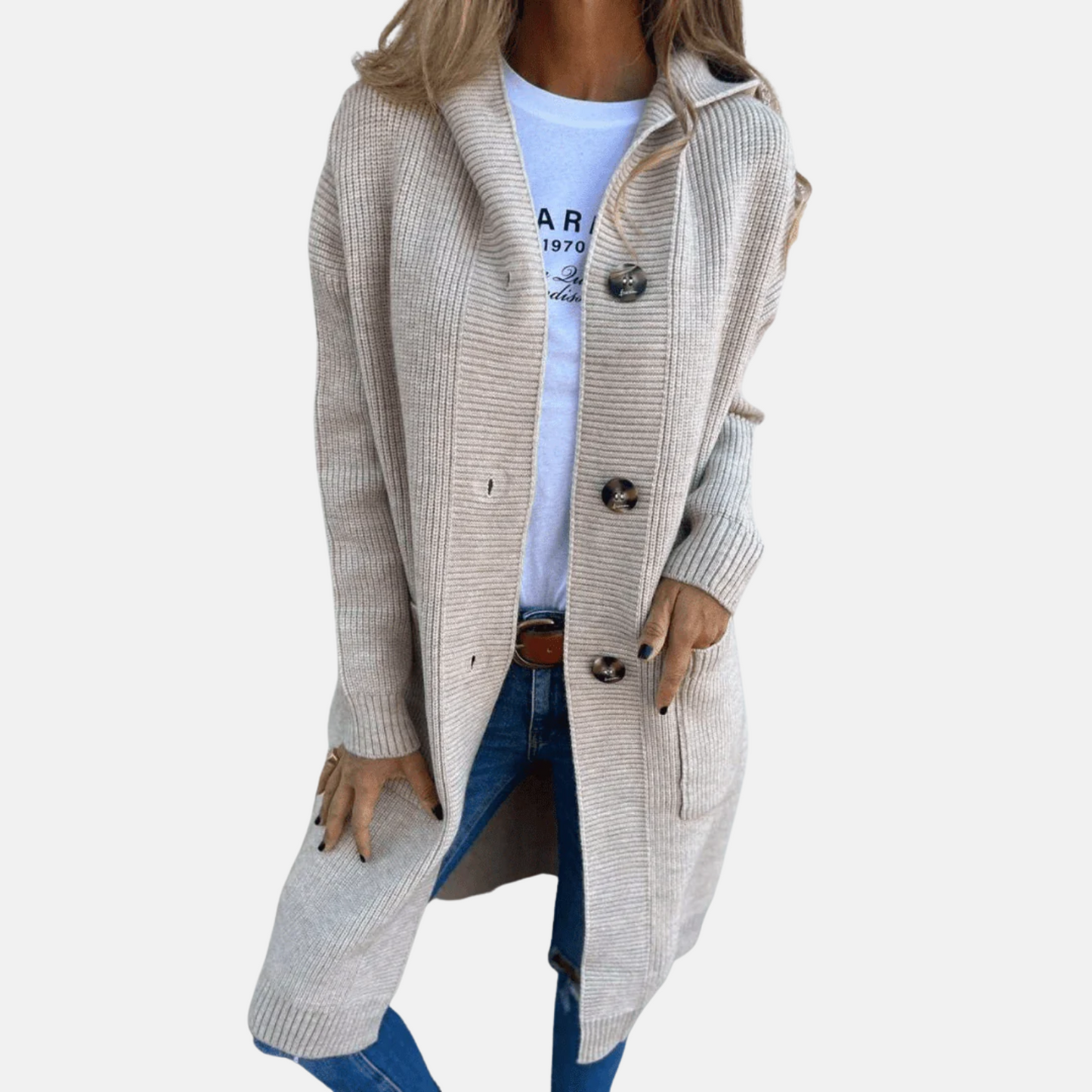 Mistrève | Gilet Long Femme – Élégance et Confort Douillet