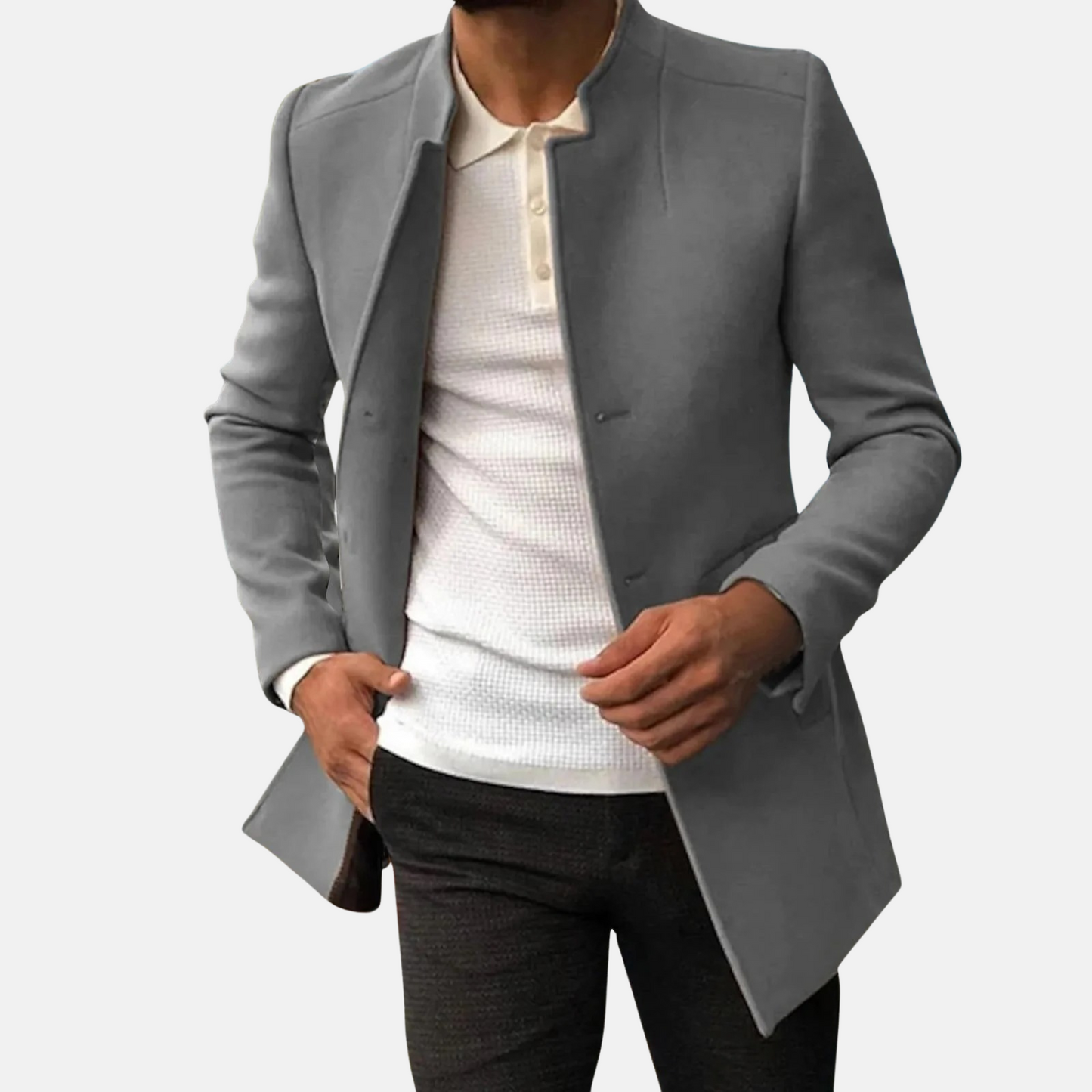 Mistrève | Veste Harrington Homme – Élégance Décontractée & Style Intemporel