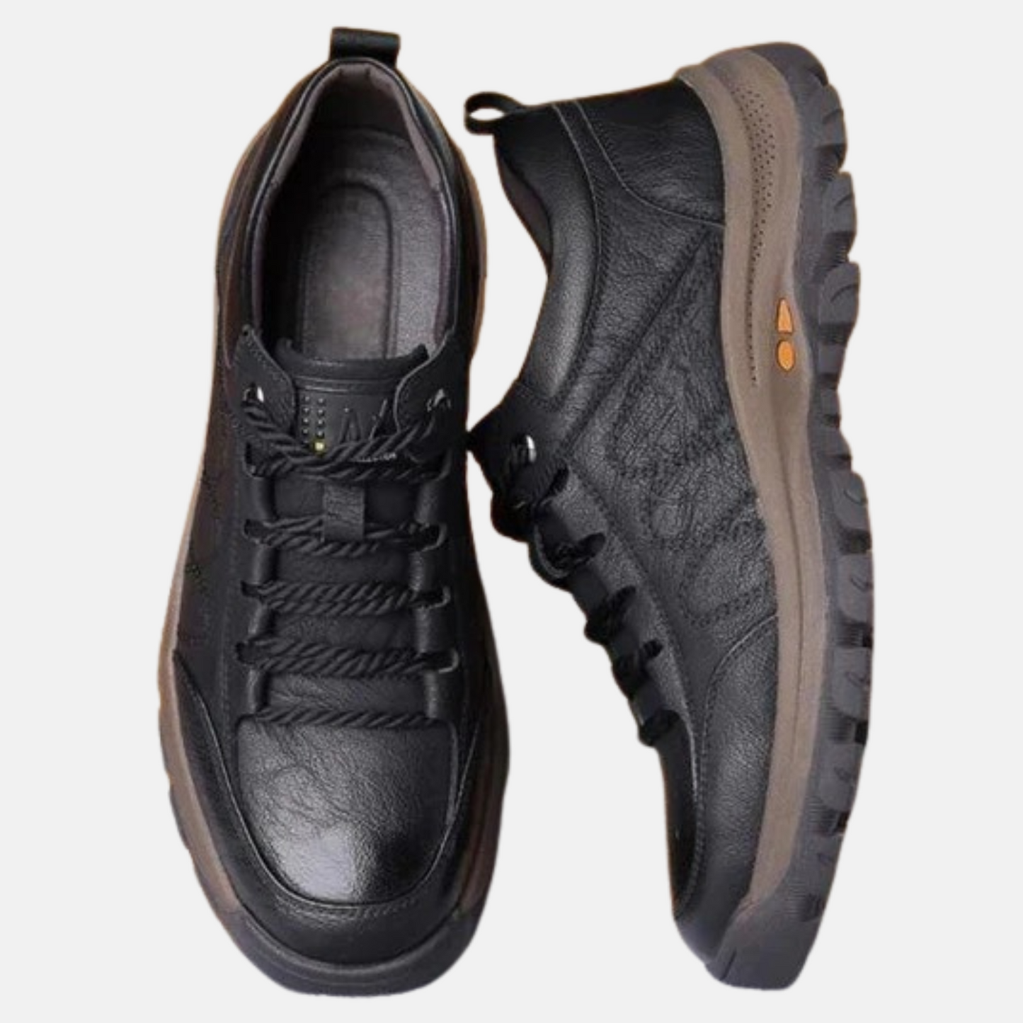 Mistrève | Men’s Orthopedic Leather Shoes – Therapeutic Comfort and Rugged Elegance