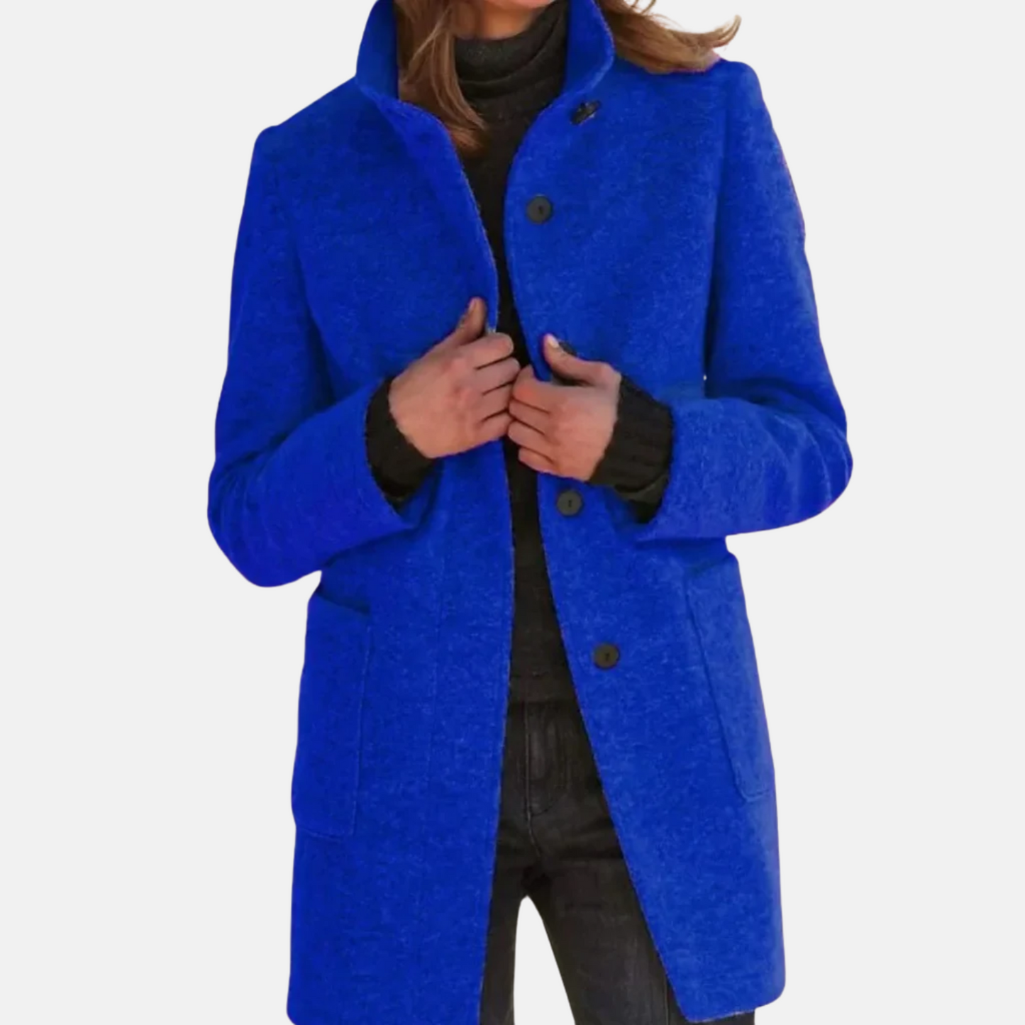 Mistrève | Manteau Femme Coupe-Vent à Col Montant