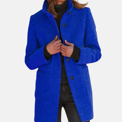 Mistrève | Manteau Femme Coupe-Vent à Col Montant