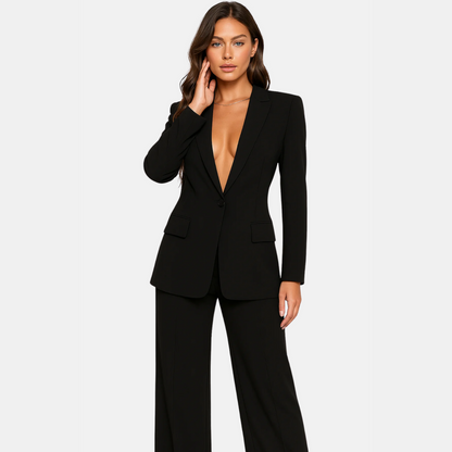 Mistrève | Ensemble Blazer & Pantalon – Élégance Polyvalente & Confort Moderne