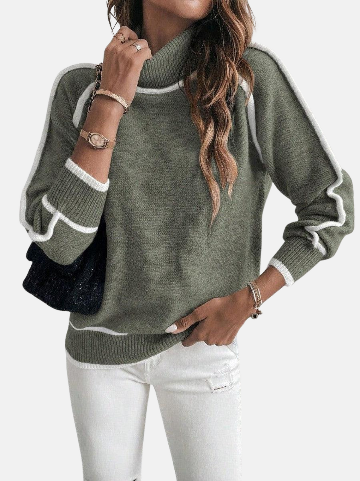Mistrève | Pull Hiver Doublé Ultra-Doux Femme – Chaleur et Élégance Réunies