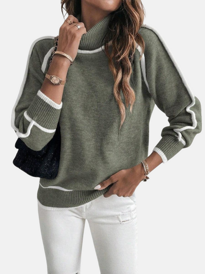 Mistrève | Pull Hiver Doublé Ultra-Doux Femme – Chaleur et Élégance Réunies