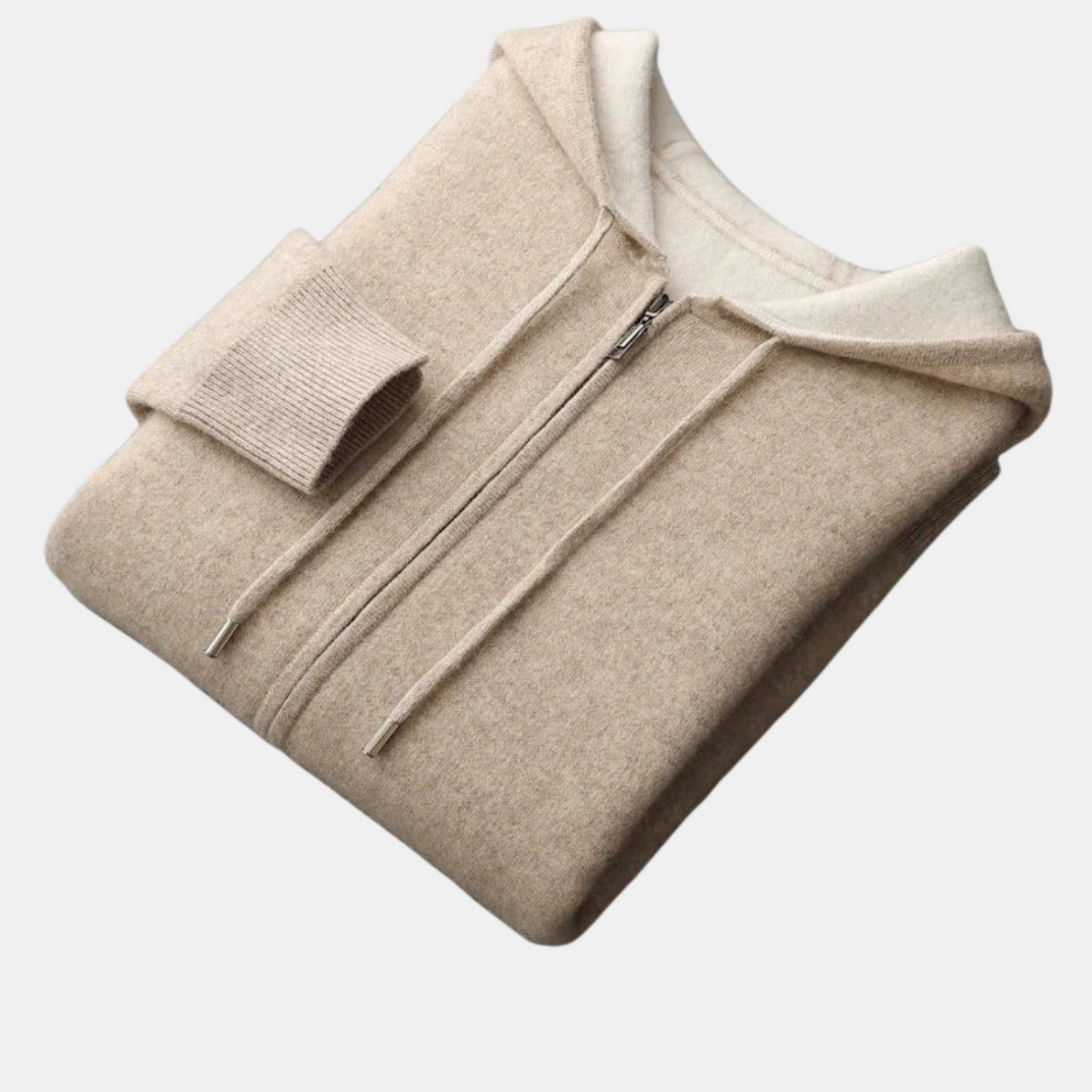 Mistrève | Cardigan Zippé en Cachemire Homme – Luxe Intemporel et Confort Absolu