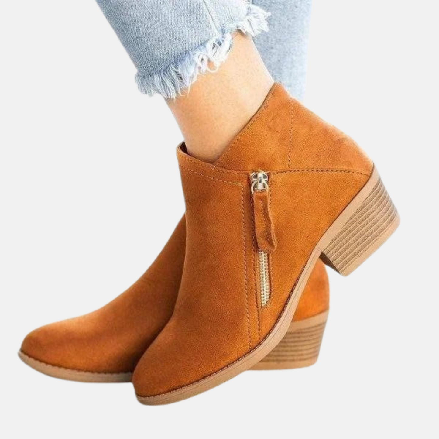 Mistrève | Bottines Femme à Fermeture Éclair – Élégance Intemporelle & Confort Quotidien
