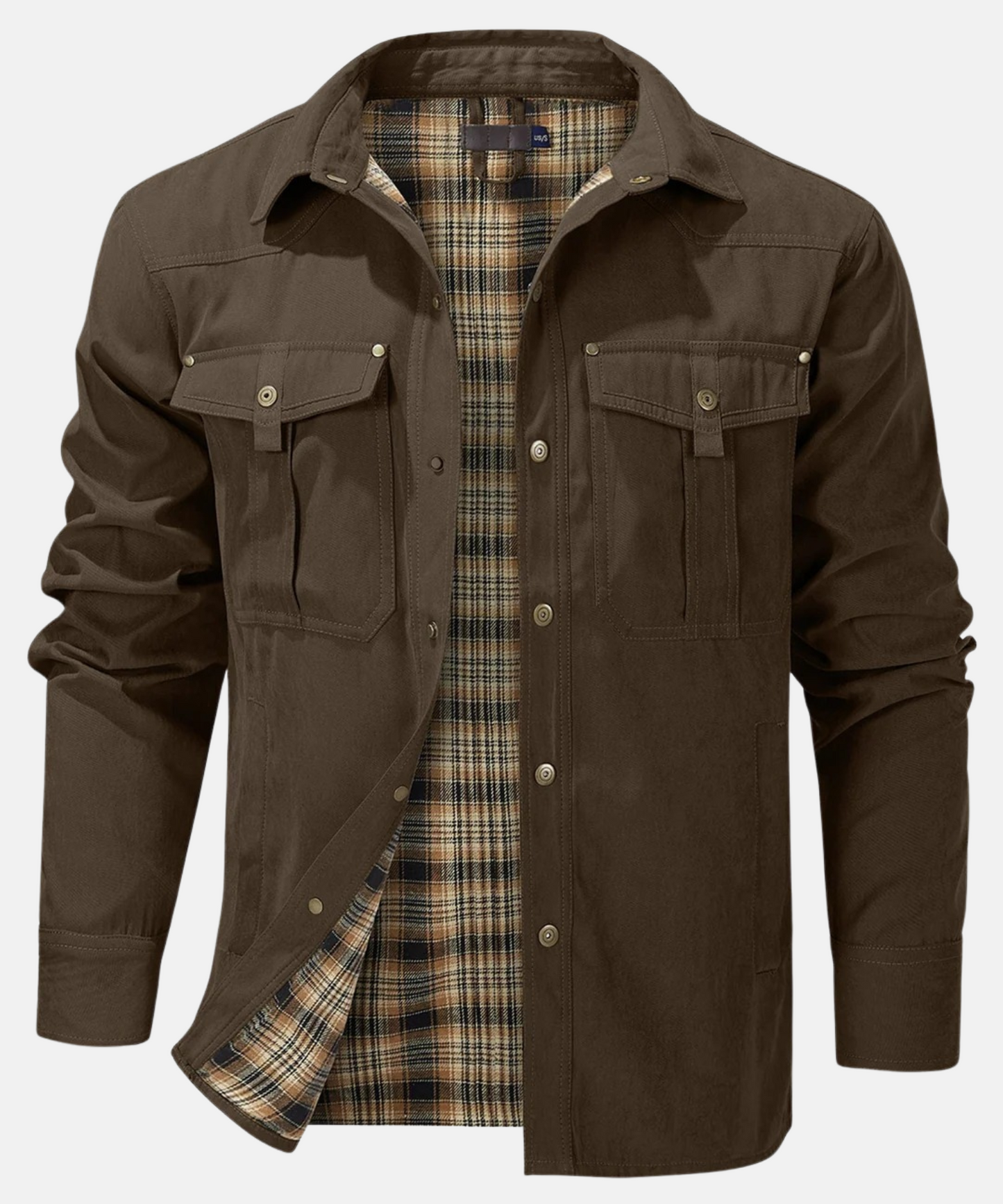 Mistrève | Veste isolée en flanelle doublée