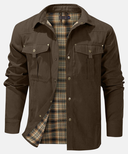 Mistrève | Veste isolée en flanelle doublée