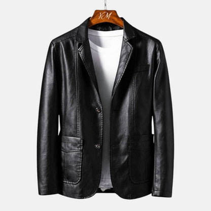 Mistrève | Veste Homme en Cuir – Élégance Classique et Style Intemporel