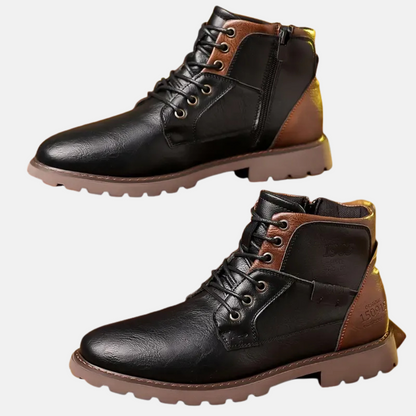 Mistrève | Bottines homme zippées – Élégance pratique et confort quotidien
