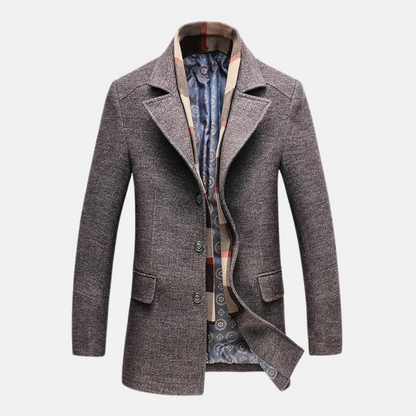 Mistrève | Manteau Royal en Laine – Élégance et Protection Intemporelles