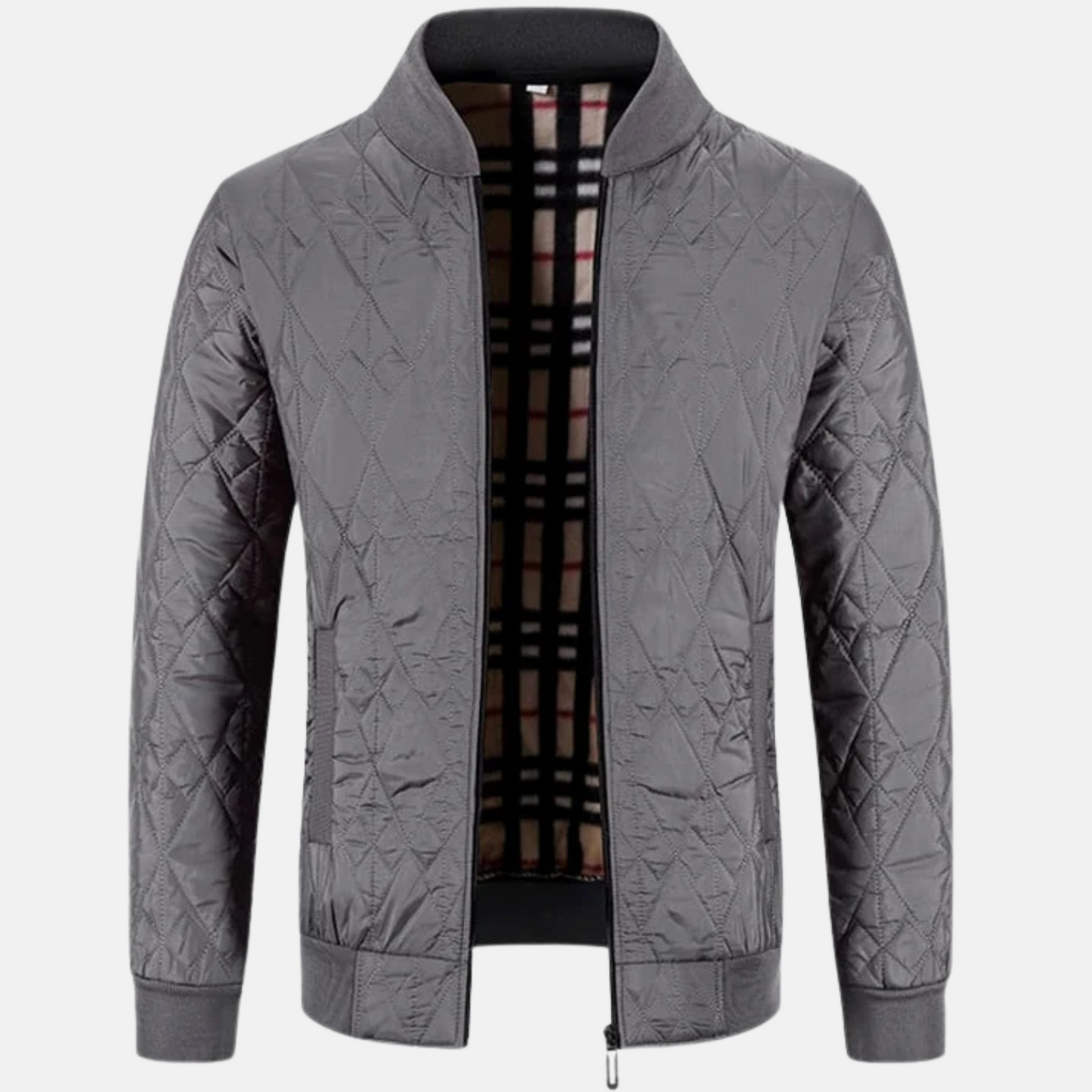 Mistrève | Jacket Homme Zippé Coton – Élégance Décontractée et Confort Quotidien