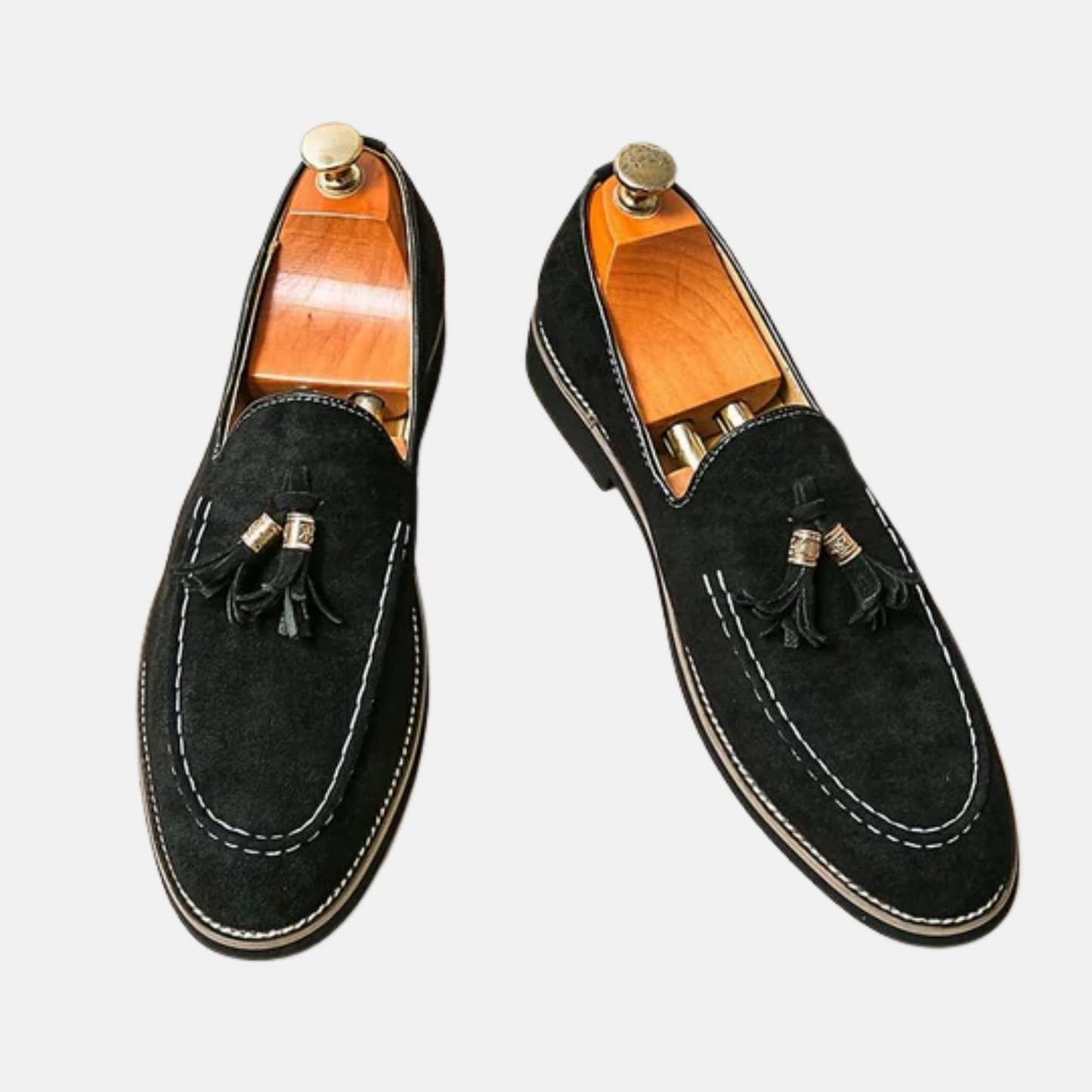 Mistrève | Mocassins en Daim à Pampilles pour Homme
