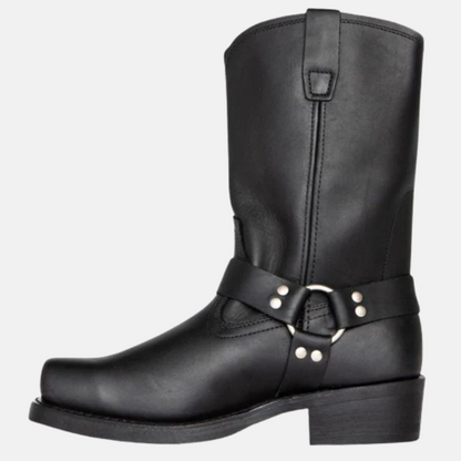 Mistrève | Bottes Cowboy Femme en Cuir – Style Classique & Touche Moderne