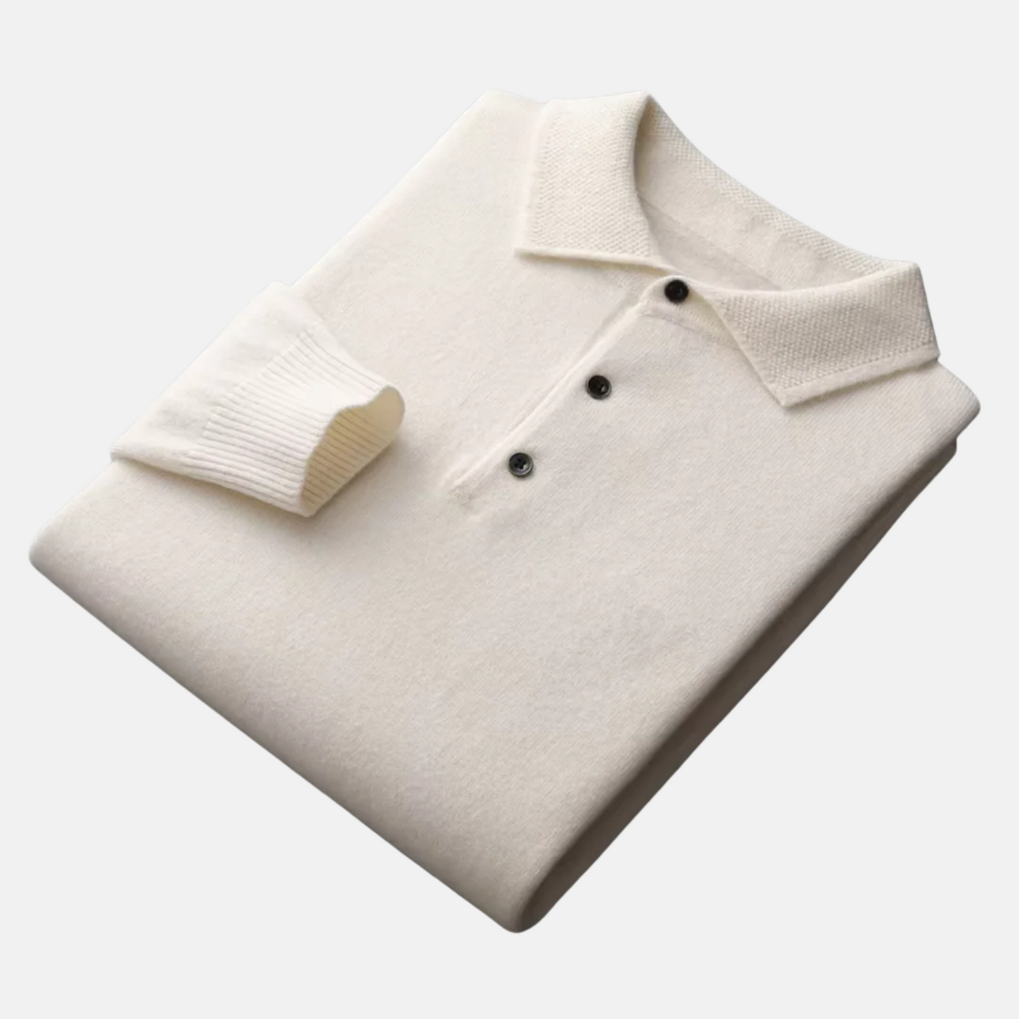 Mistrève | Polo Pull en Laine Fine – Confort Intemporel