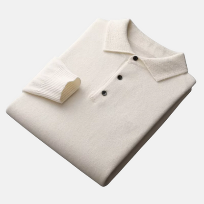 Mistrève | Polo Pull en Laine Fine – Confort Intemporel