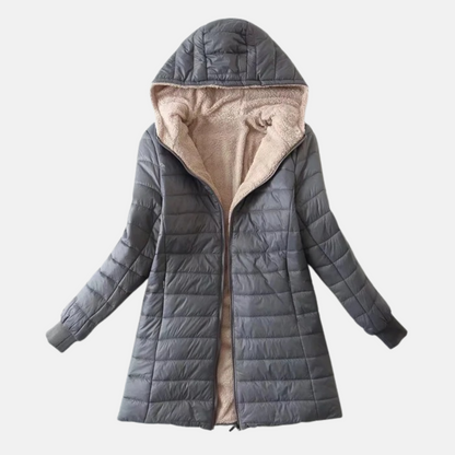 Mistrève | Veste Imperméable Femme Doublée Polaire – Chaleur & Protection Élégante